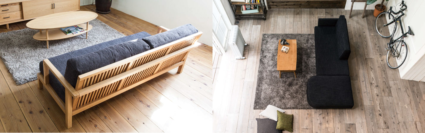 フランネルソファ 新作ベセル