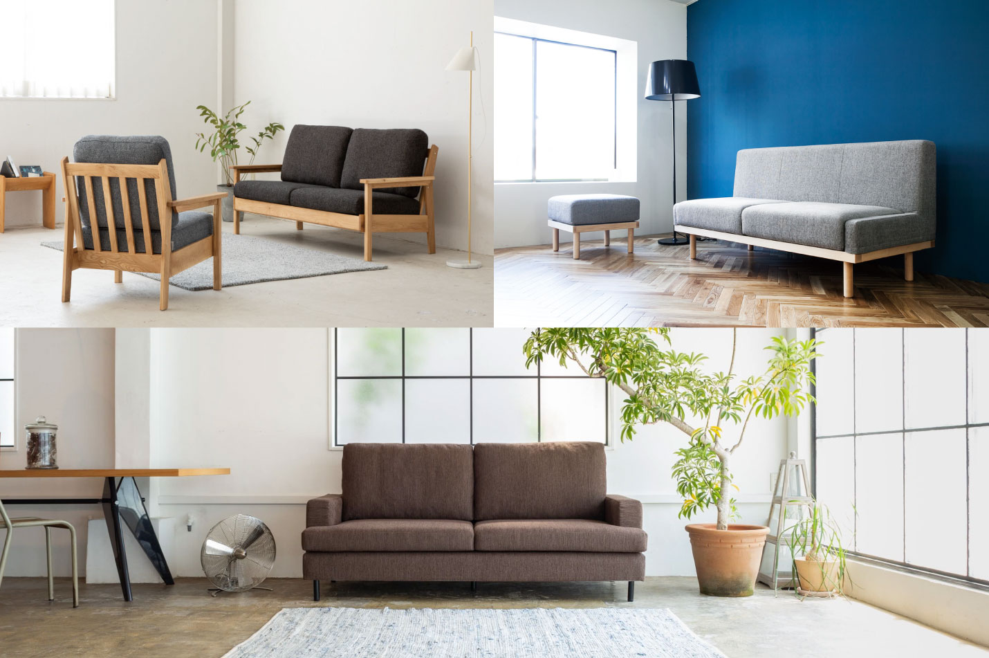 フランネルソファ 新作ベセル