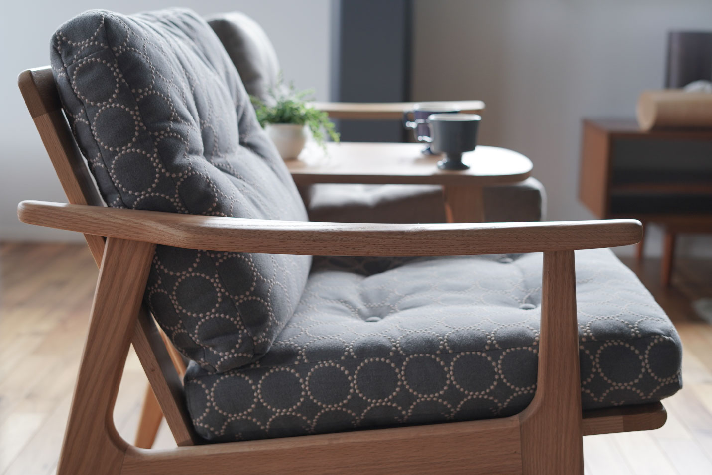 マルニ60 オークフレームチェア M-05（ミナペルホネン）