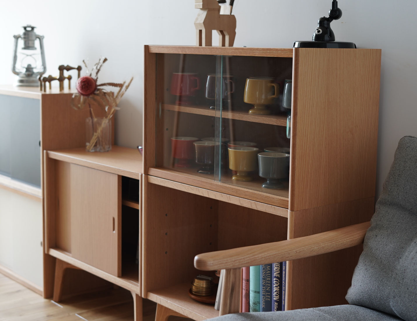 マルニ60+ コンビネーションは拡張性の高いユニット収納