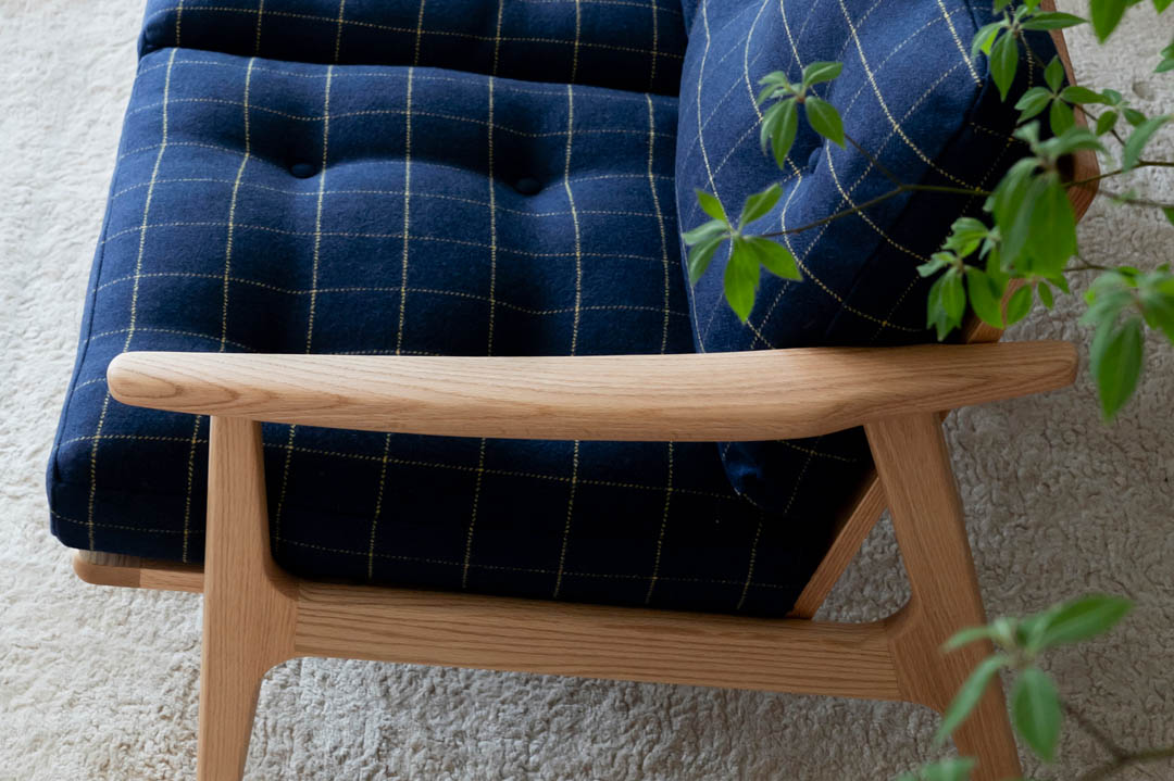 マルニ60 オークのオークフレームチェア 