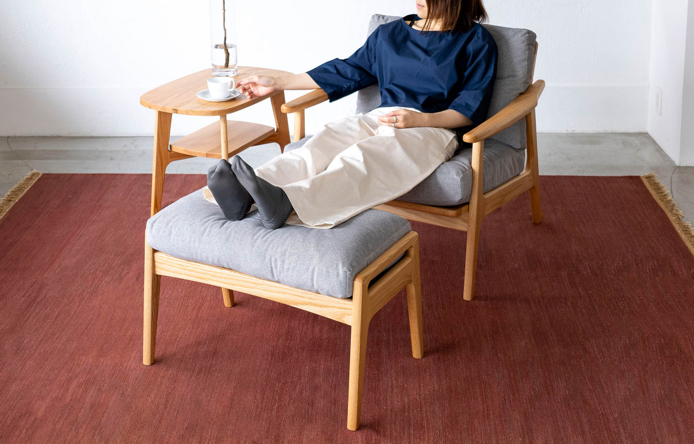 マルニ60新作 ワイドオットマン