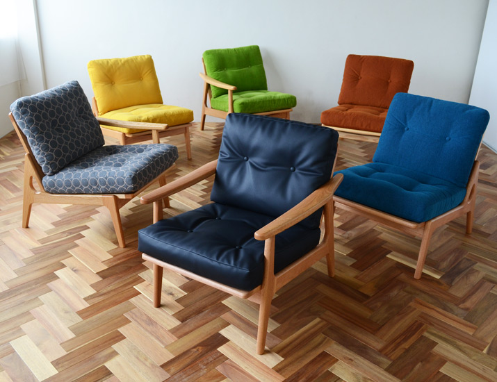 マルニ60 オークフレームチェアの豊富なバリエーション