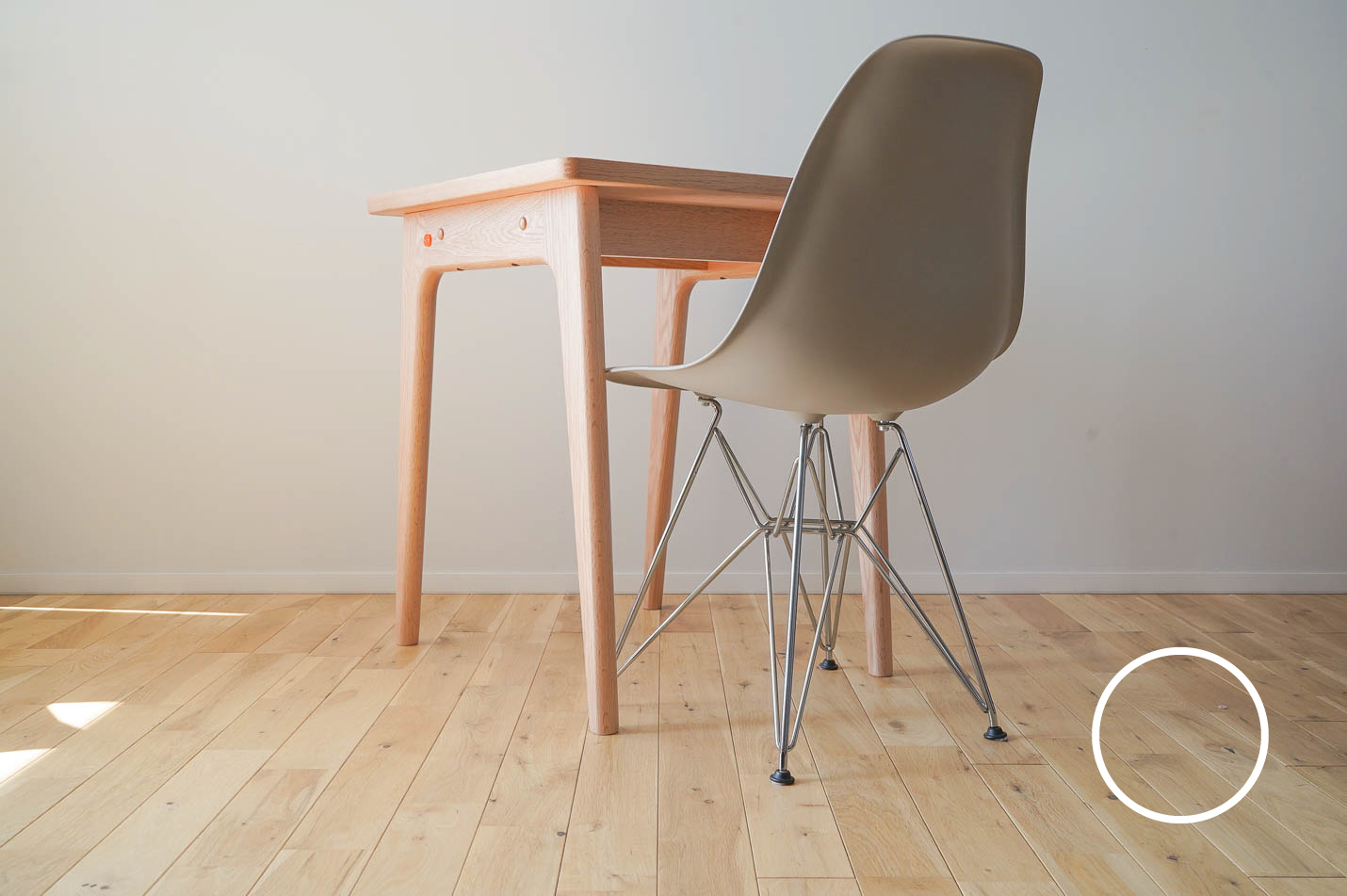 マルニ60+ オークフレームスクエアテーブル60