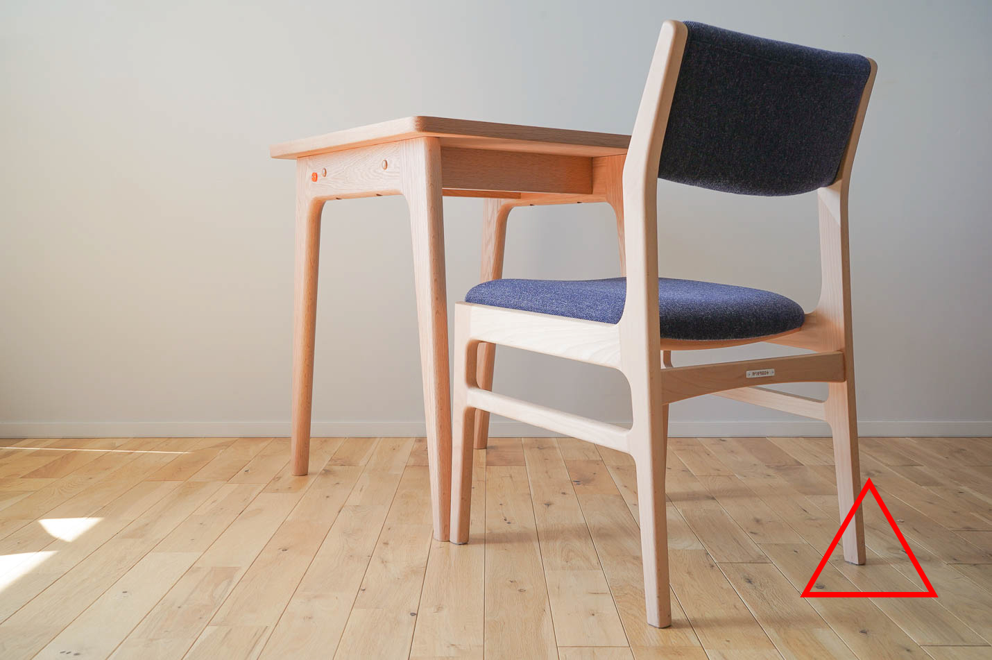 マルニ60+ オークフレームスクエアテーブル60