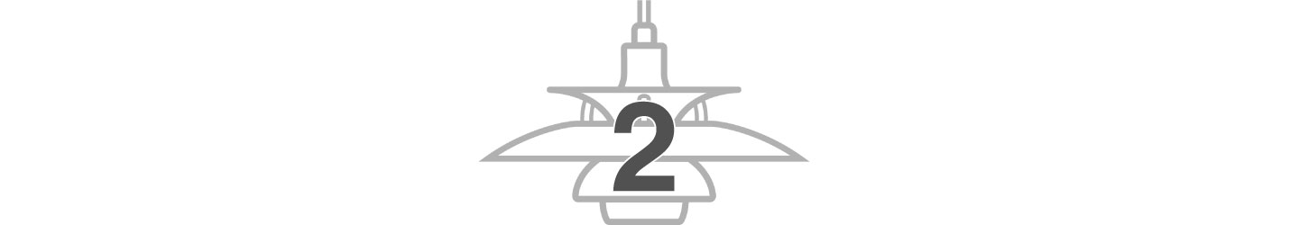 ルイスポールセン（Louis Poulsen）PH5とPH5ミニの重さの違い