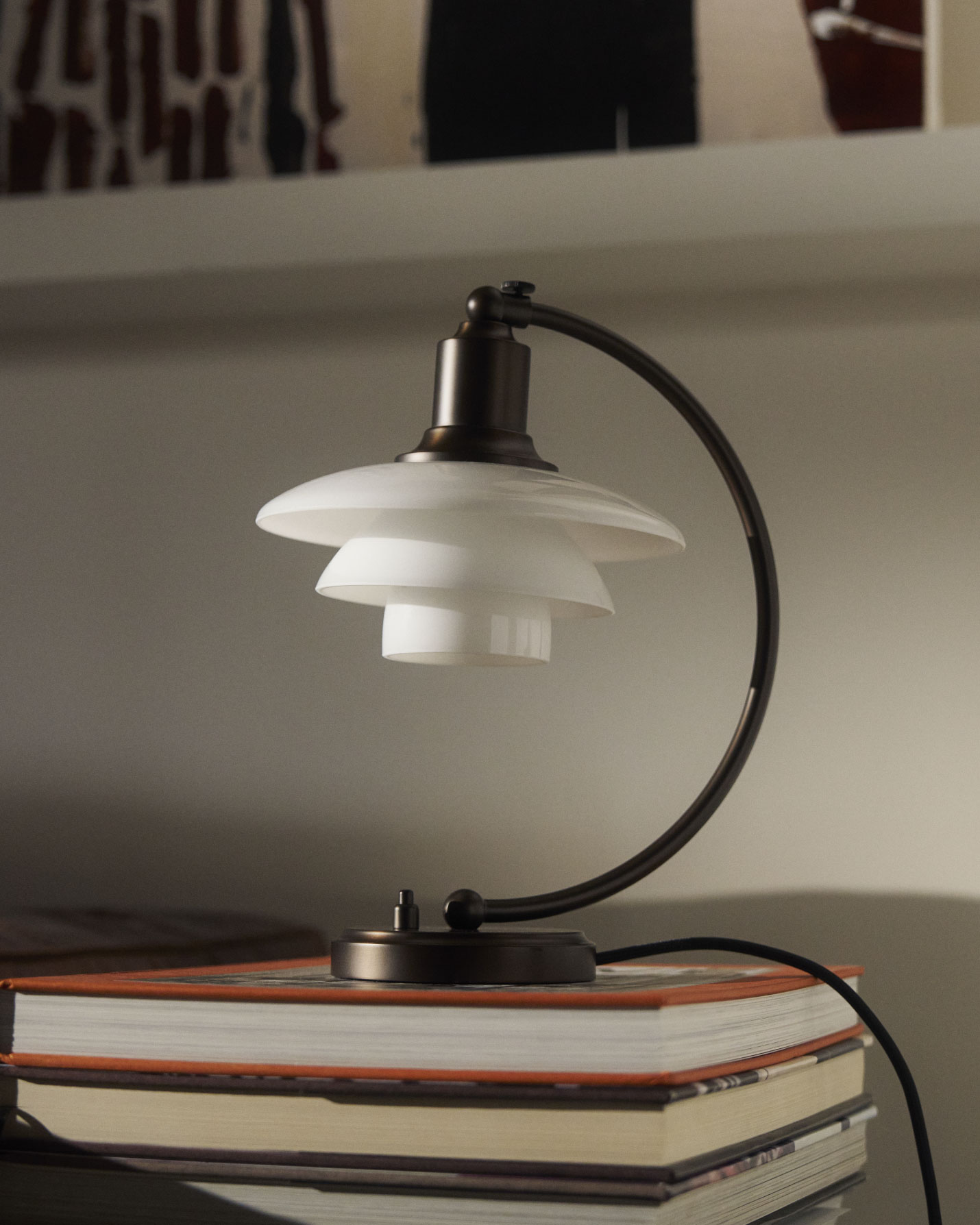 ルイスポールセン（Louis Poulsen） PH 2/2 Luna エイジド・ブラス オパール テーブルランプ