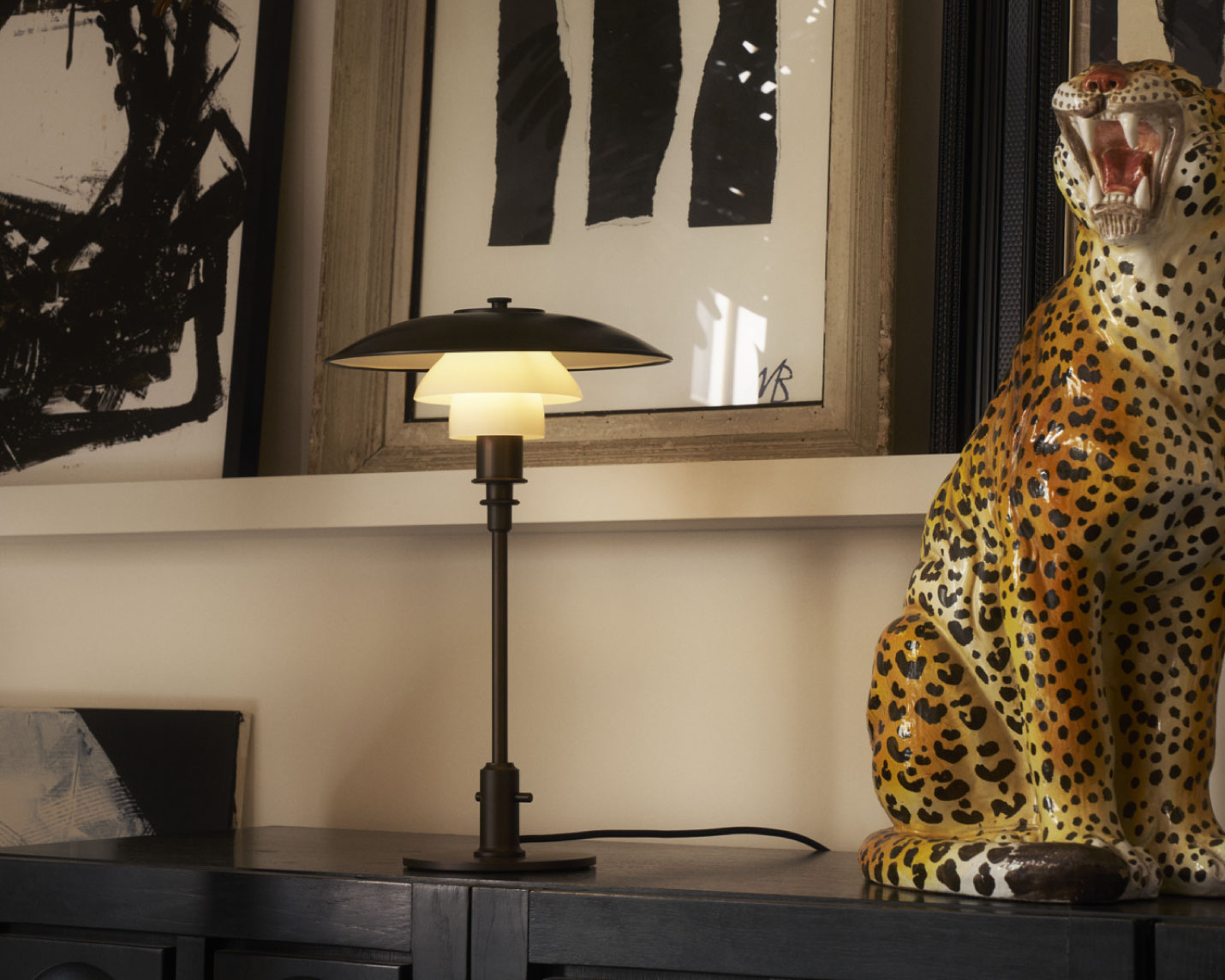 ルイスポールセン（Louis Poulsen） PH 3/2 エイジド・ブラス オパール テーブル