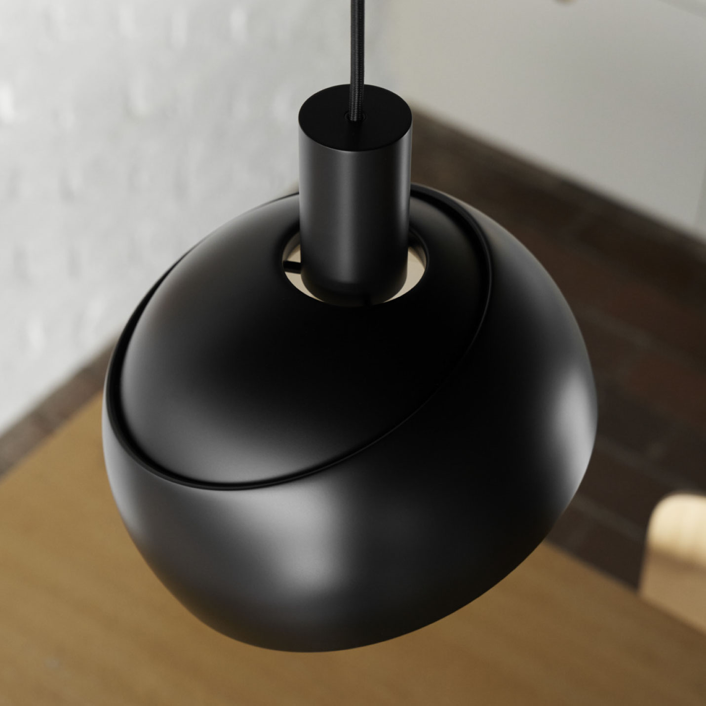 ルイスポールセン（Louis Poulsen）FJエレメンツ ペンダントランプ ブラック