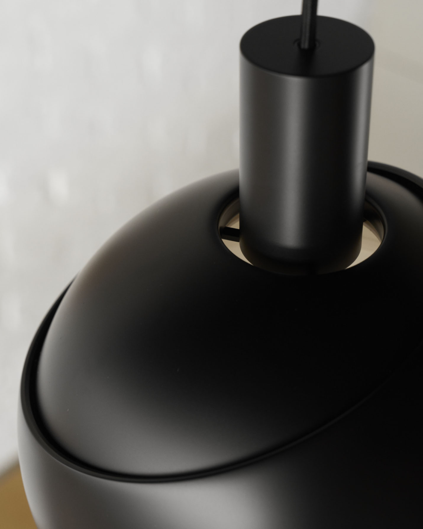 ルイスポールセン（Louis Poulsen）FJエレメンツ ペンダントランプ ブラック