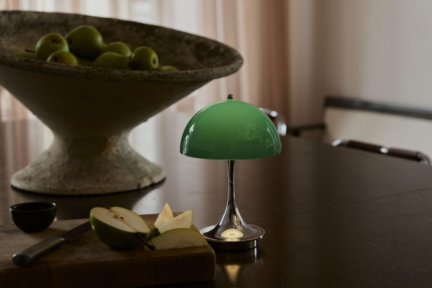 ルイスポールセン（Louis Poulsen） パンテラ 160 ポータブル V3 ORIGINALS オパール・グリーン・クローム