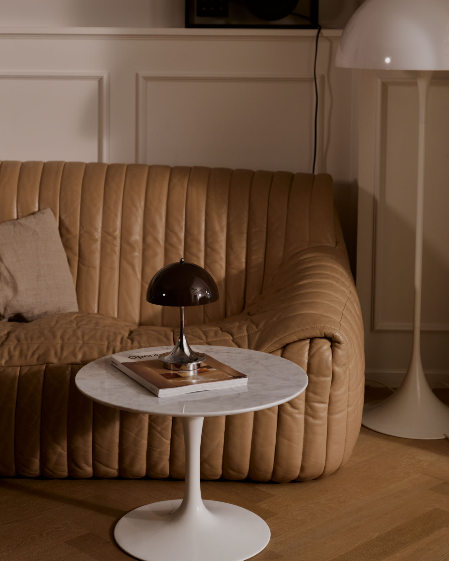 ルイスポールセン（Louis Poulsen） パンテラ 160 ポータブル V3 ORIGINALS オパール・ブラウン・クローム