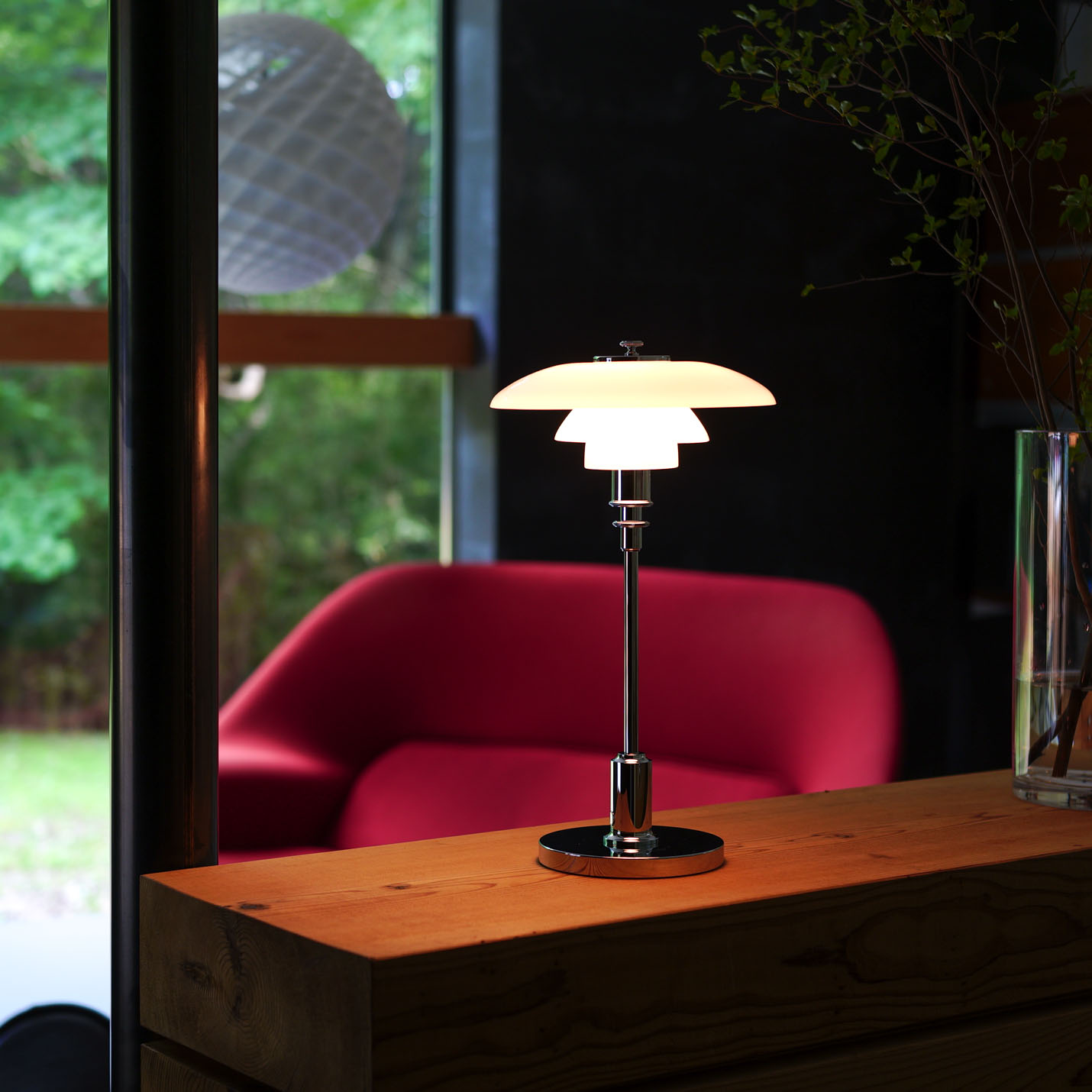 ルイスポールセン(Louis Poulsen) PH 2/1 ポータブル / シルヴァー・クローム