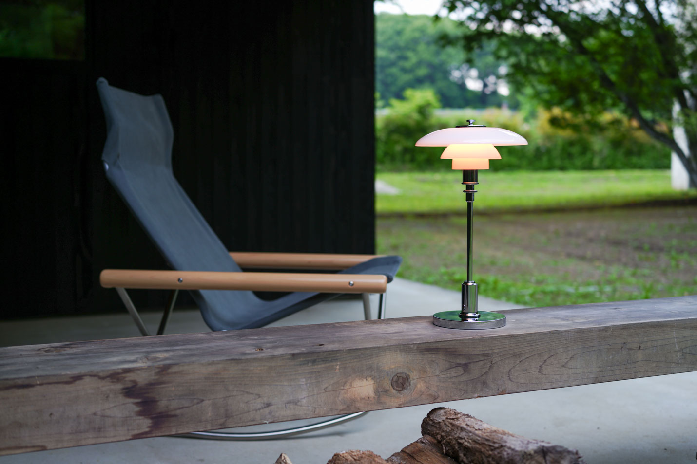 ルイスポールセン(Louis Poulsen) PH 2/1 ポータブル / シルヴァー・クローム