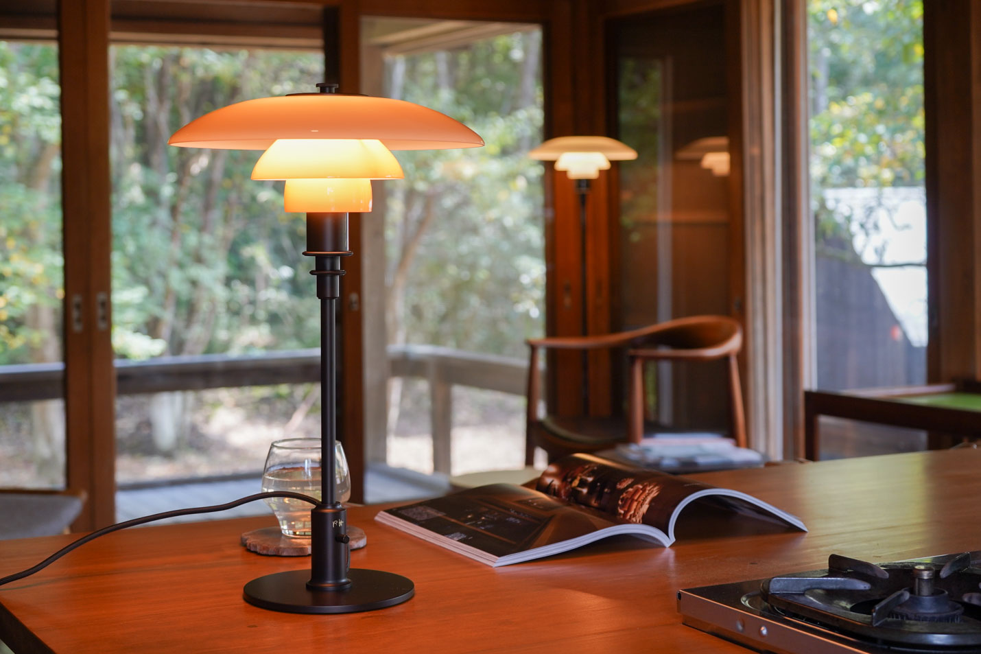 ルイスポールセン(Louis Poulsen) PH 3/2 ダスティー・テラコッタ テーブルランプ