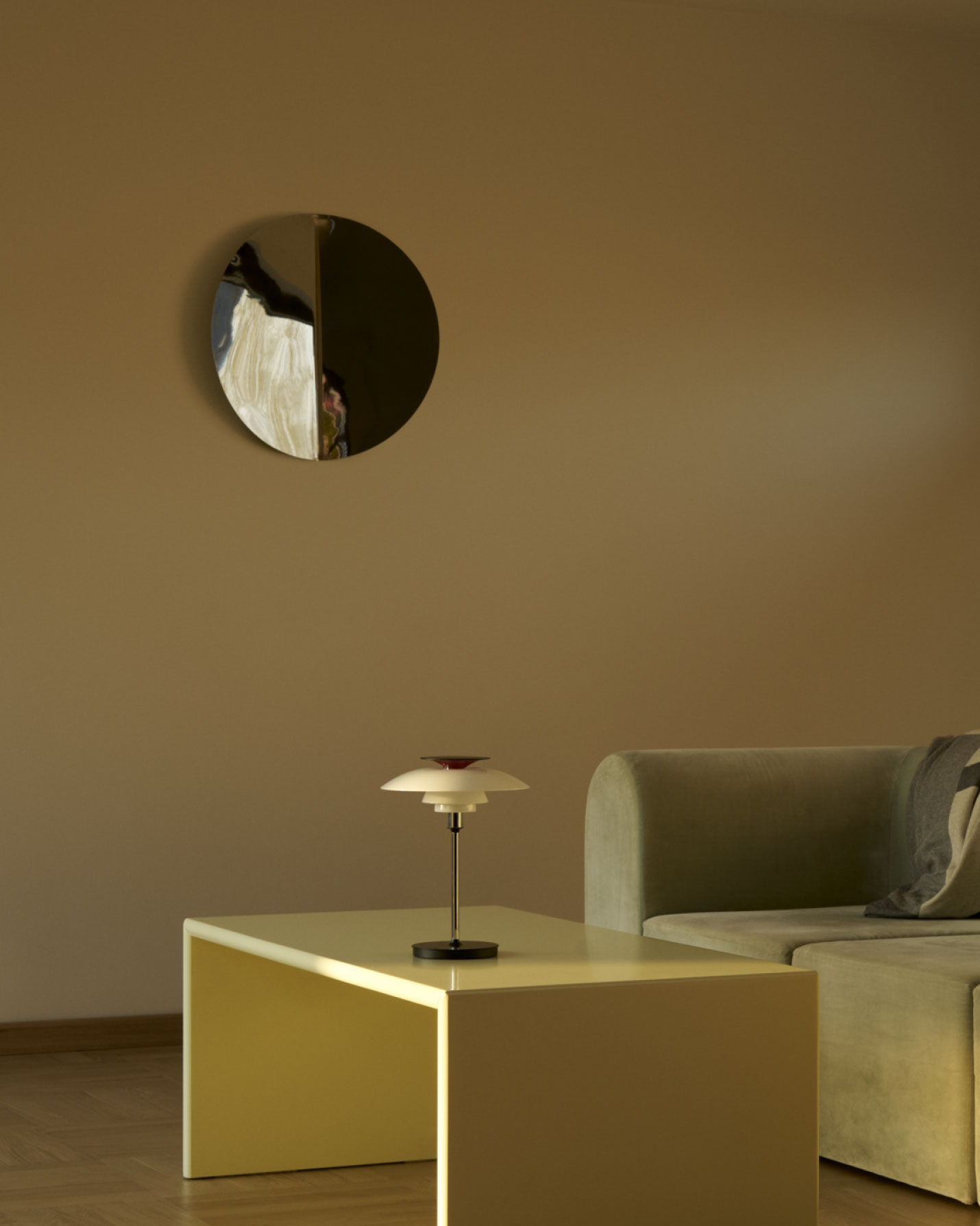 ルイスポールセン（Louis Poulsen）PH80 ポータブル シルヴァー・クローム