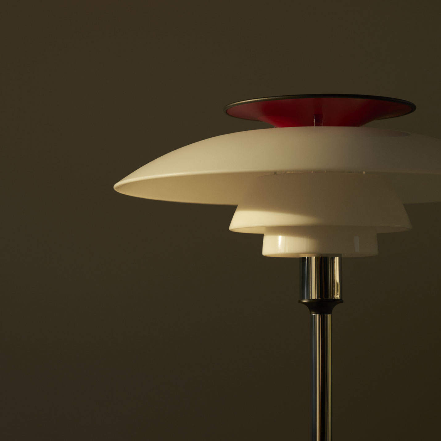 ルイスポールセン（Louis Poulsen）PH80 ポータブル シルヴァー・クローム