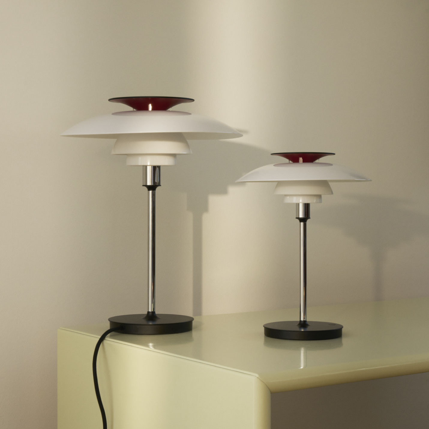 ルイスポールセン（Louis Poulsen）PH80 ポータブル シルヴァー・クローム