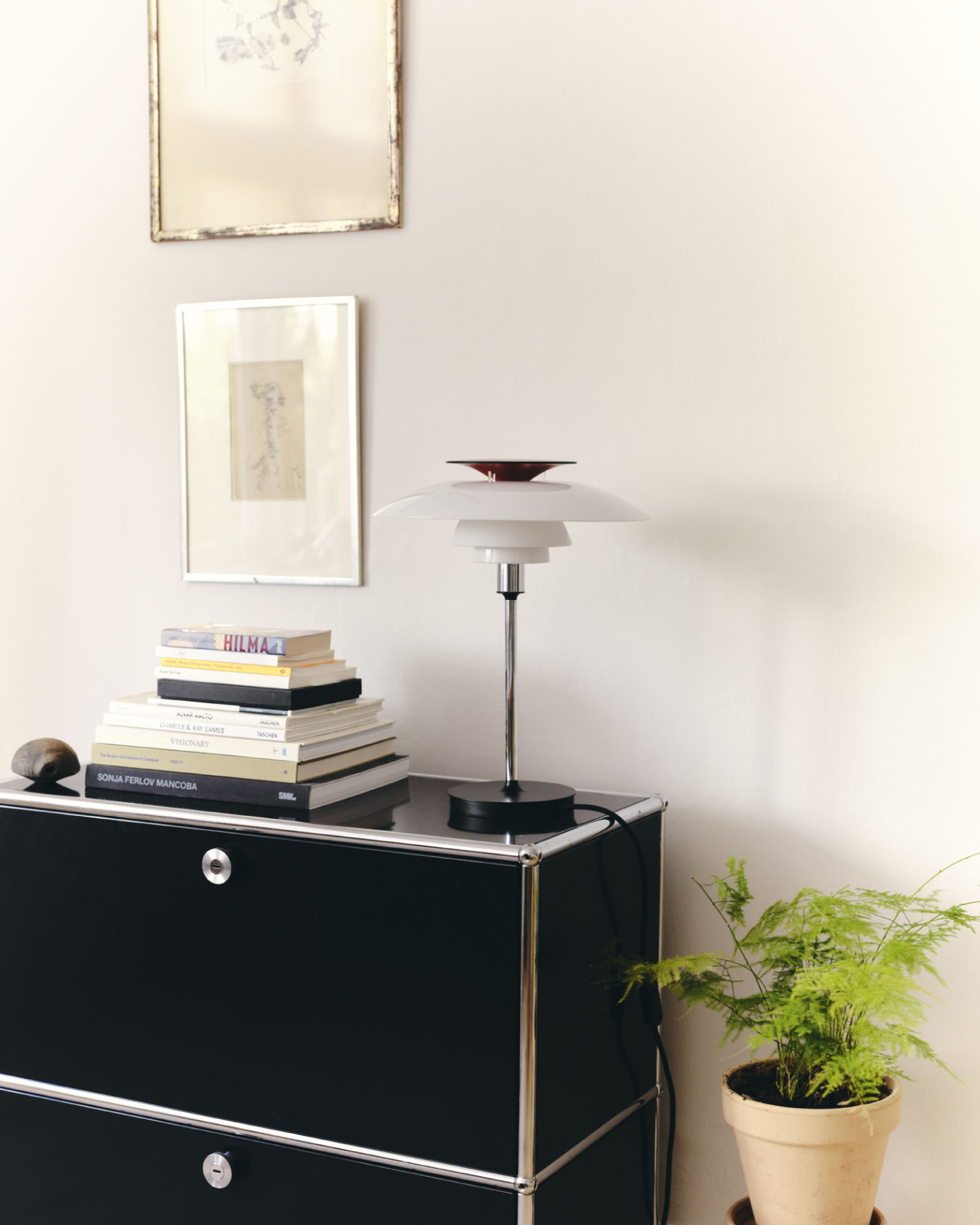 ルイスポールセン（Louis Poulsen）PH80 テーブル シルヴァー・クローム