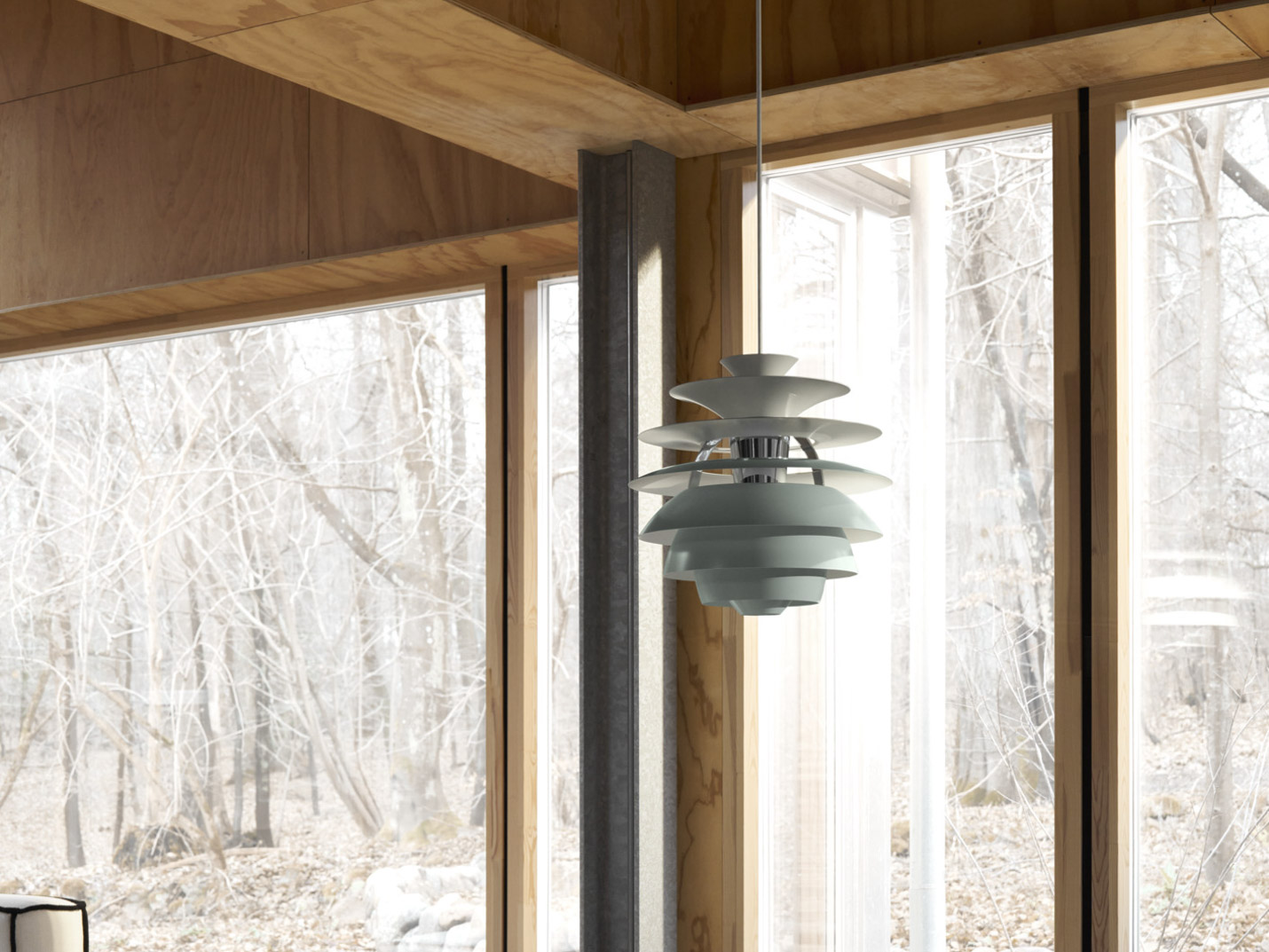 ルイスポールセン（Louis Poulsen）PHスノーボール ダスティー・グリーン