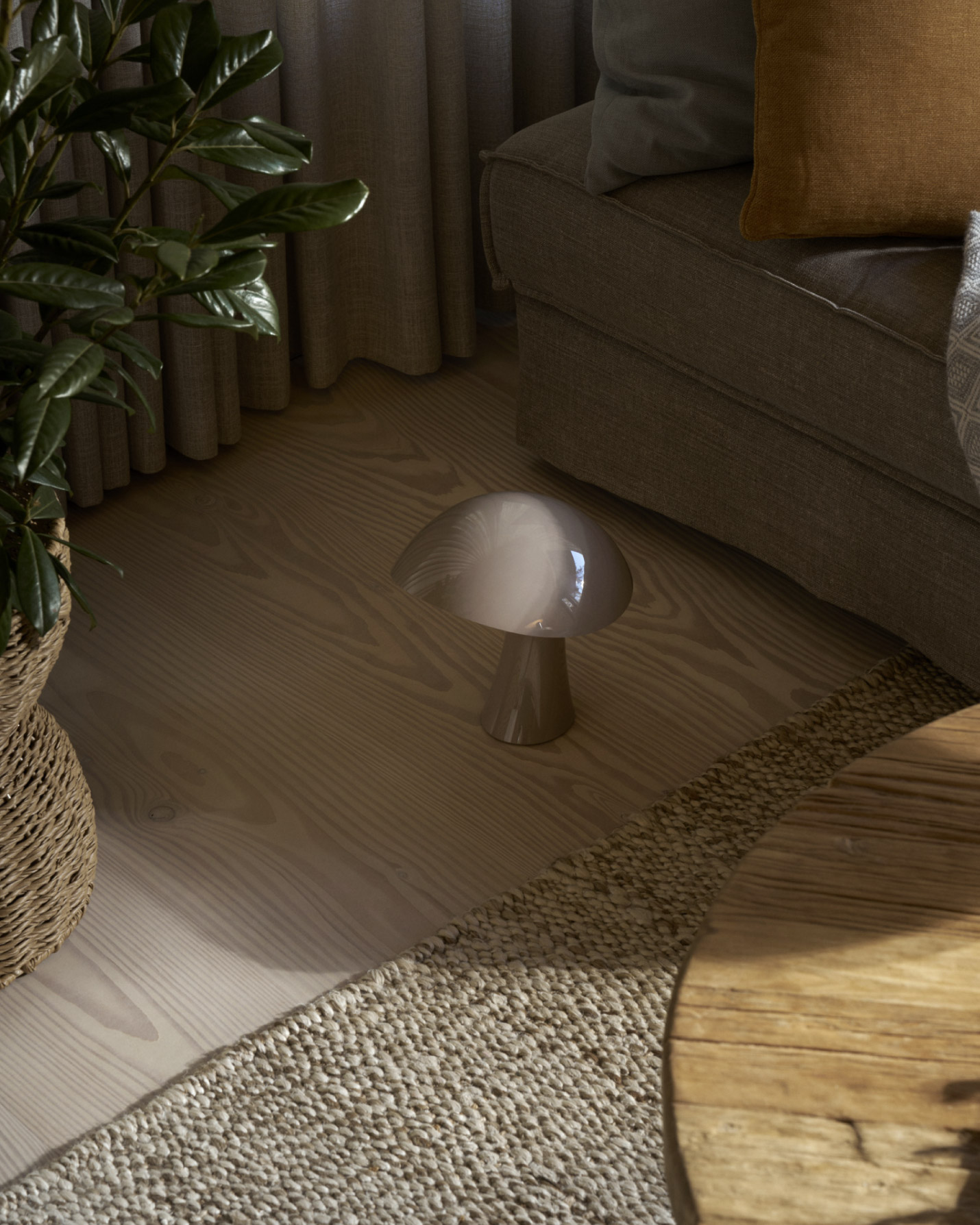 ルイスポールセン（Louis Poulsen）Rumee ポータブル アース・グレー