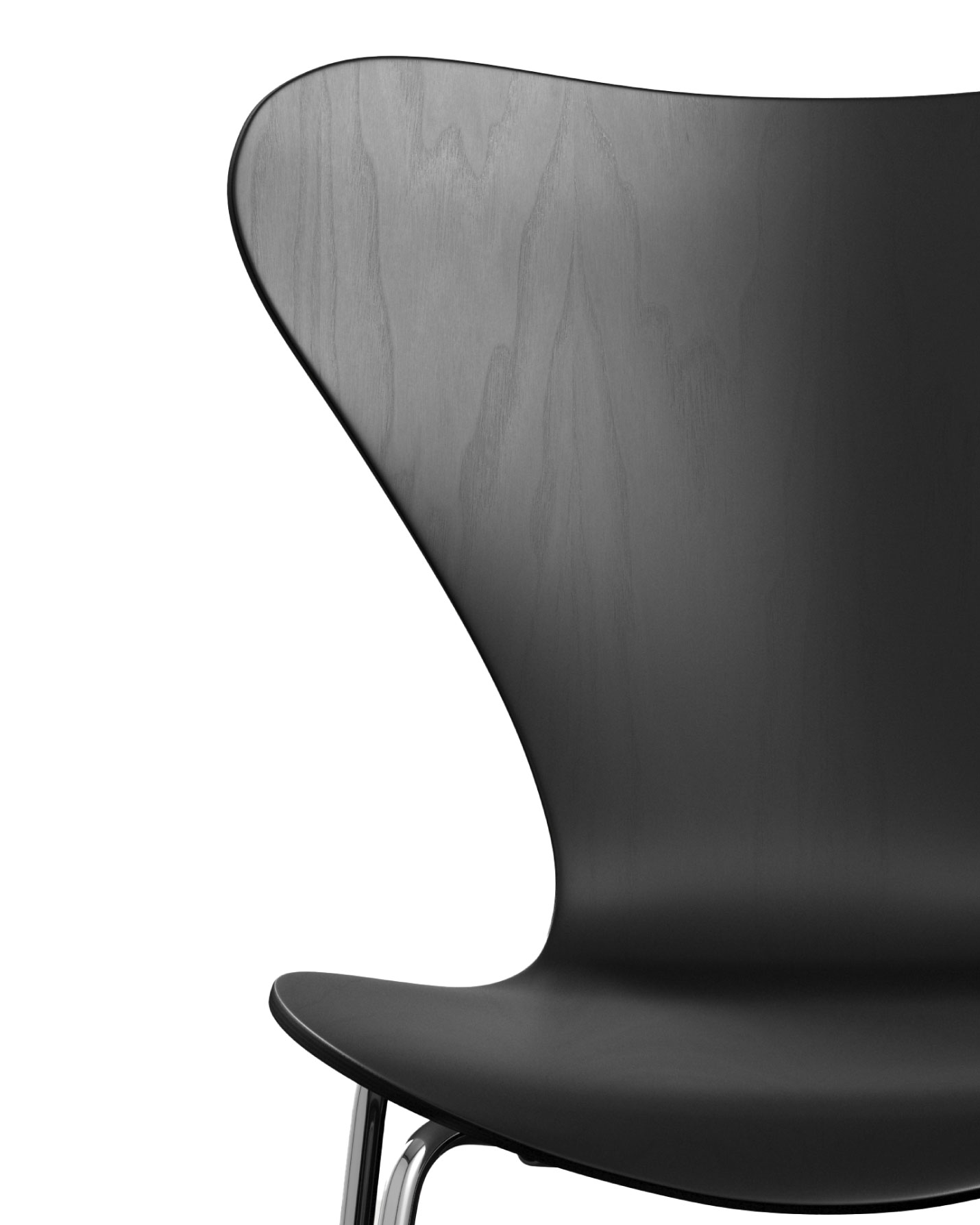 フリッツ・ハンセン（FRITZ HANSEN）セブンチェアカラードアッシュブラック