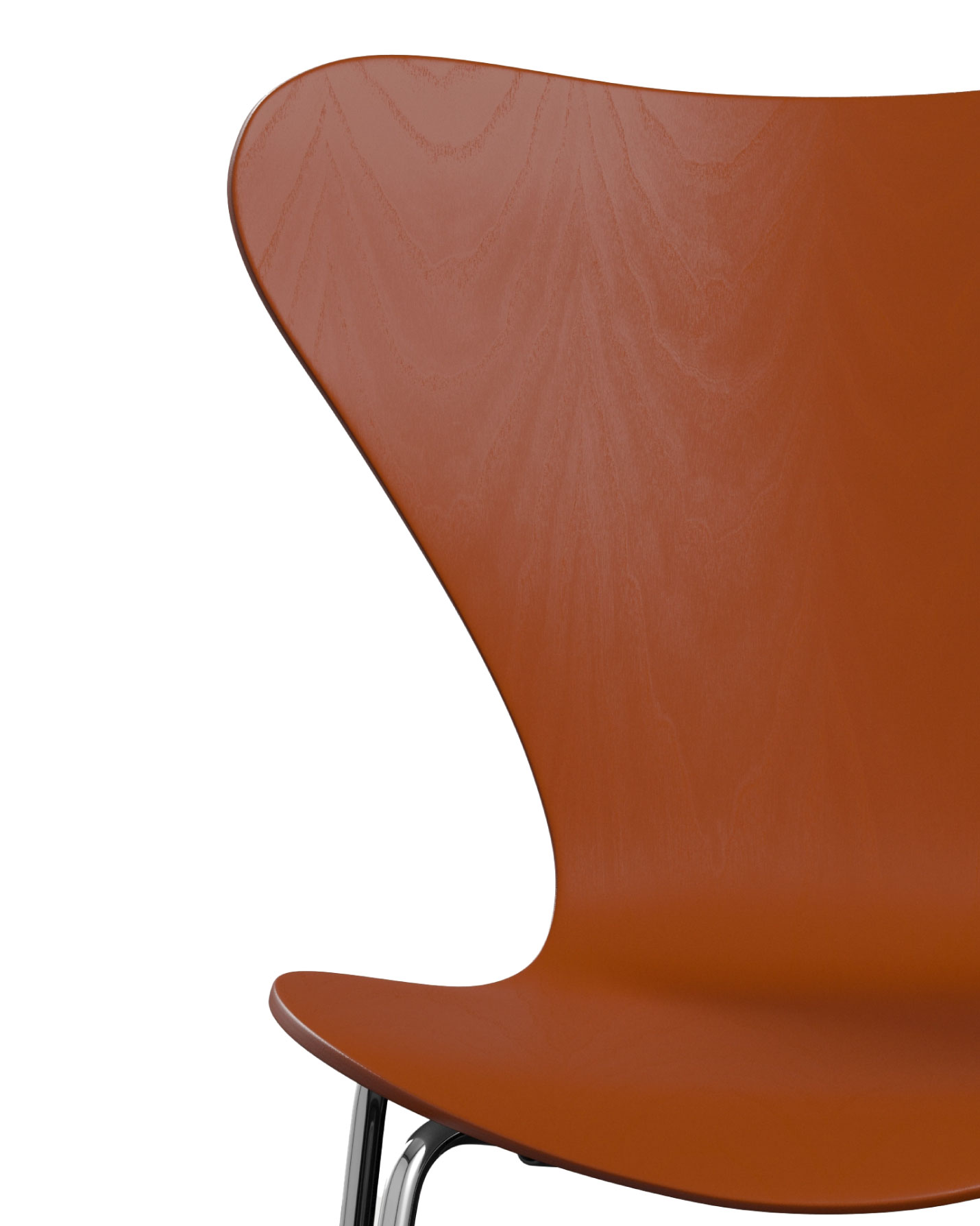 フリッツ・ハンセン（FRITZ HANSEN）セブンチェアカラードアッシュパラダイスオレンジ