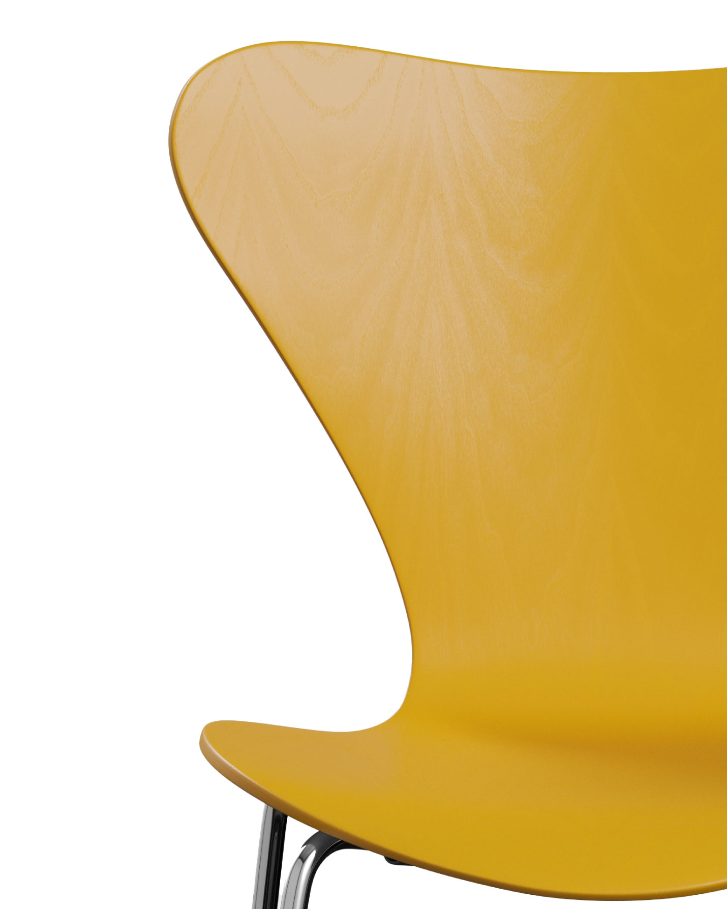 フリッツ・ハンセン（FRITZ HANSEN）セブンチェアカラードアッシュトゥルーイエロー