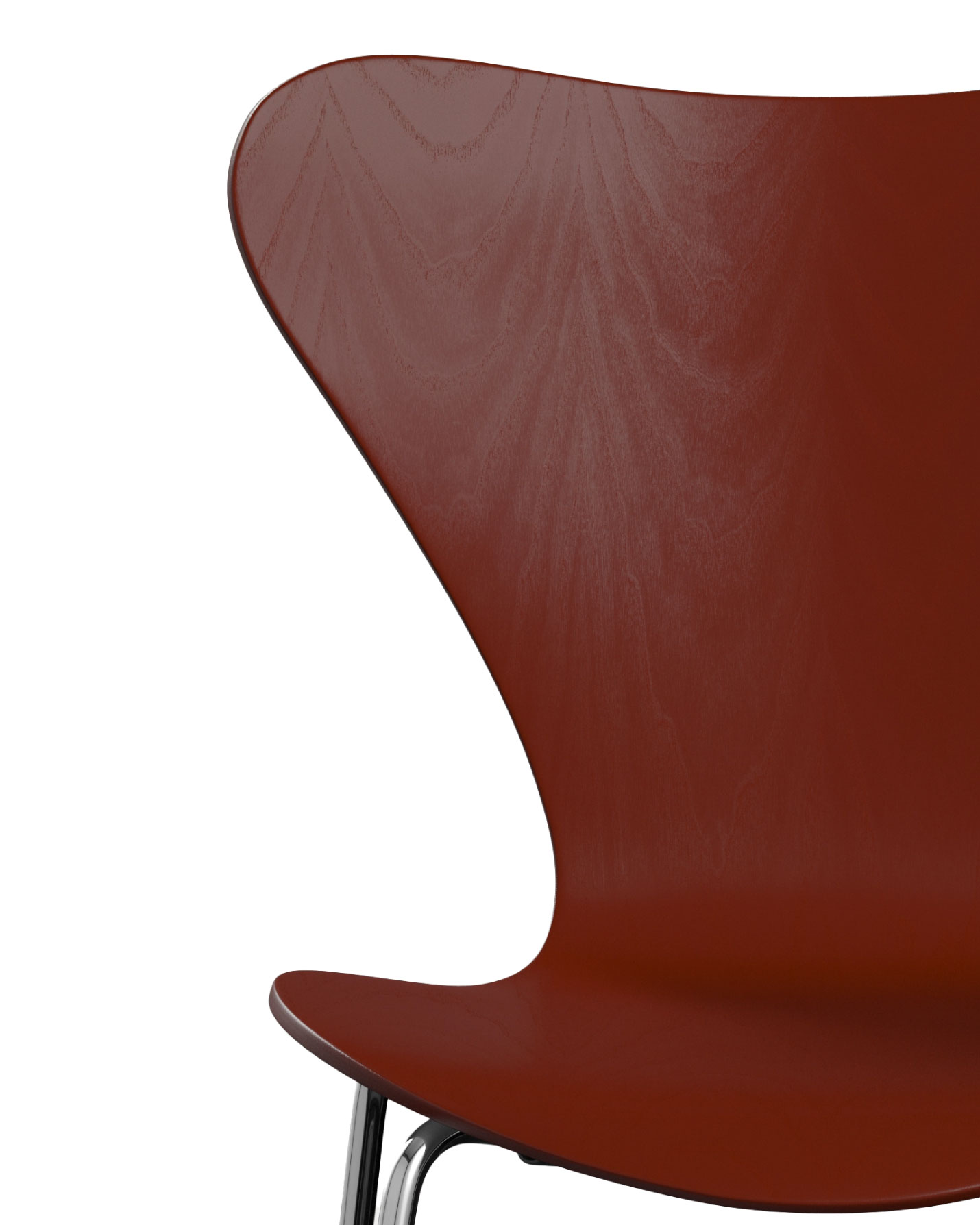 フリッツ・ハンセン（FRITZ HANSEN）セブンチェアカラードアッシュベネチアンレッド