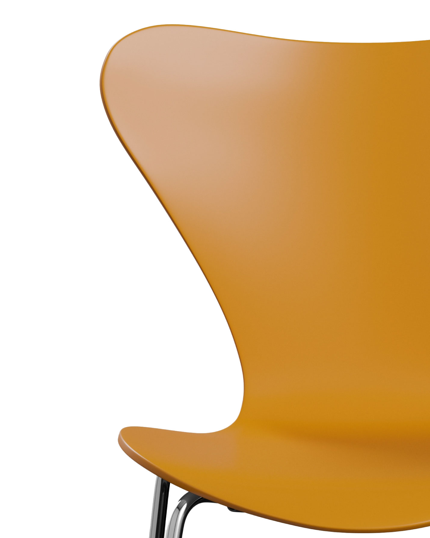 フリッツ・ハンセン（FRITZ HANSEN）セブンチェアラッカーバーントイエロー