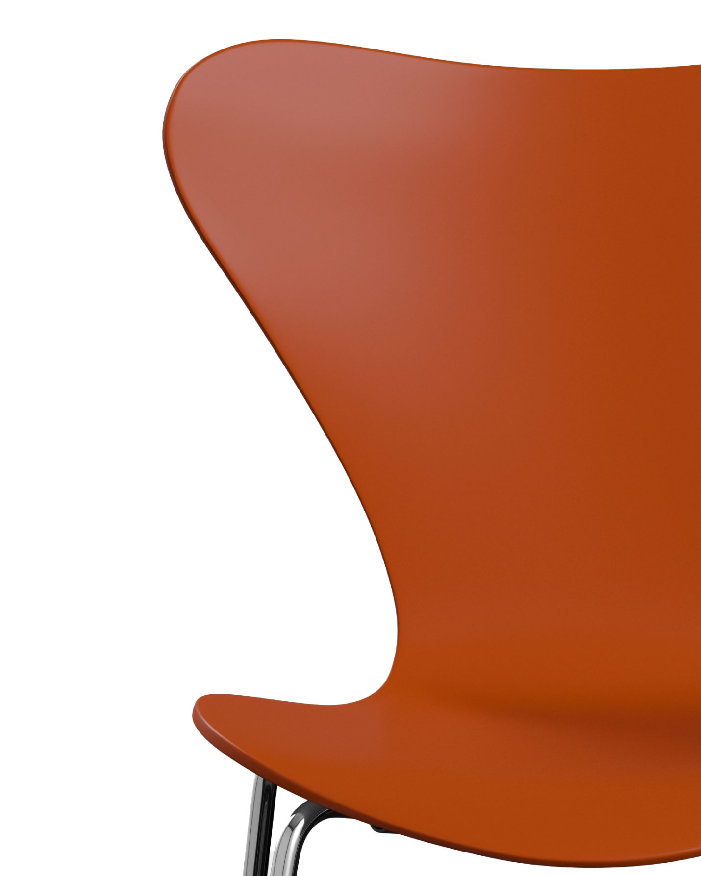 フリッツ・ハンセン（FRITZ HANSEN）セブンチェアラッカーパラダイスオレンジ