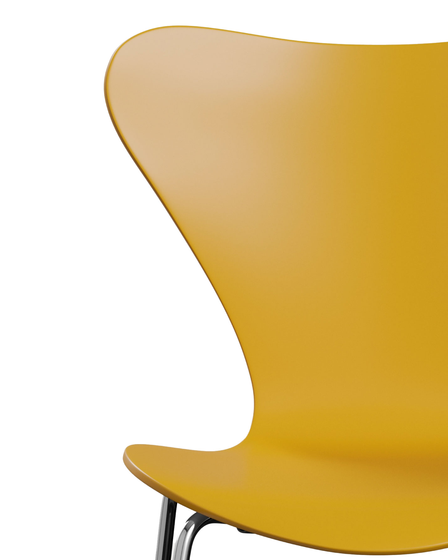 フリッツ・ハンセン（FRITZ HANSEN）セブンチェアラッカーュトゥルーイエロー