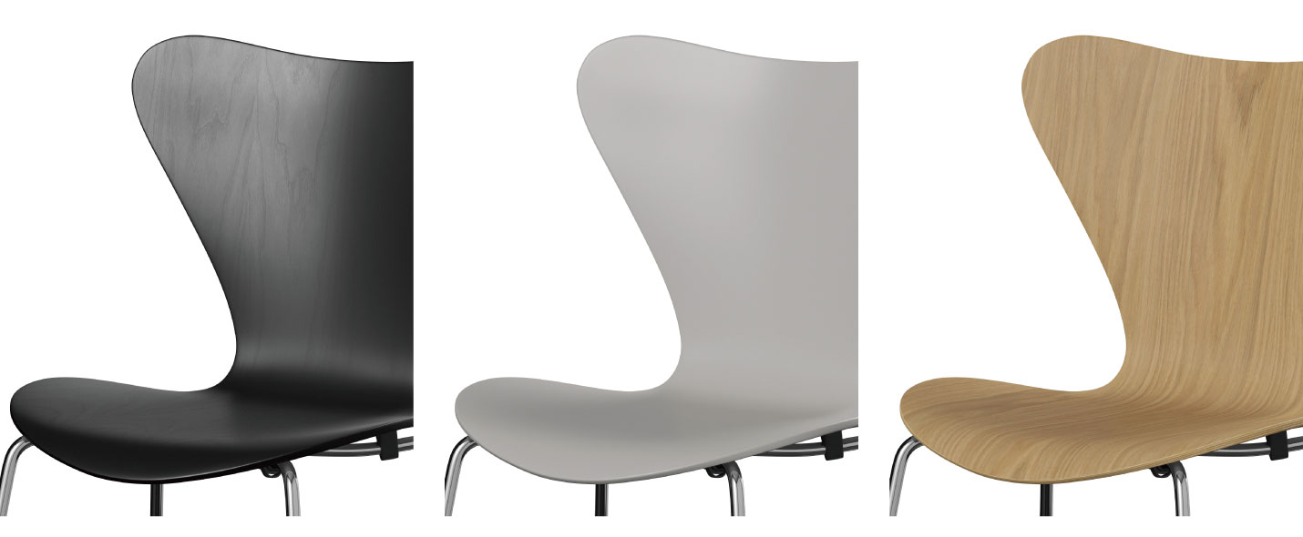 フリッツ・ハンセン（FRITZ HANSEN）セブンチェアのベニヤの種類