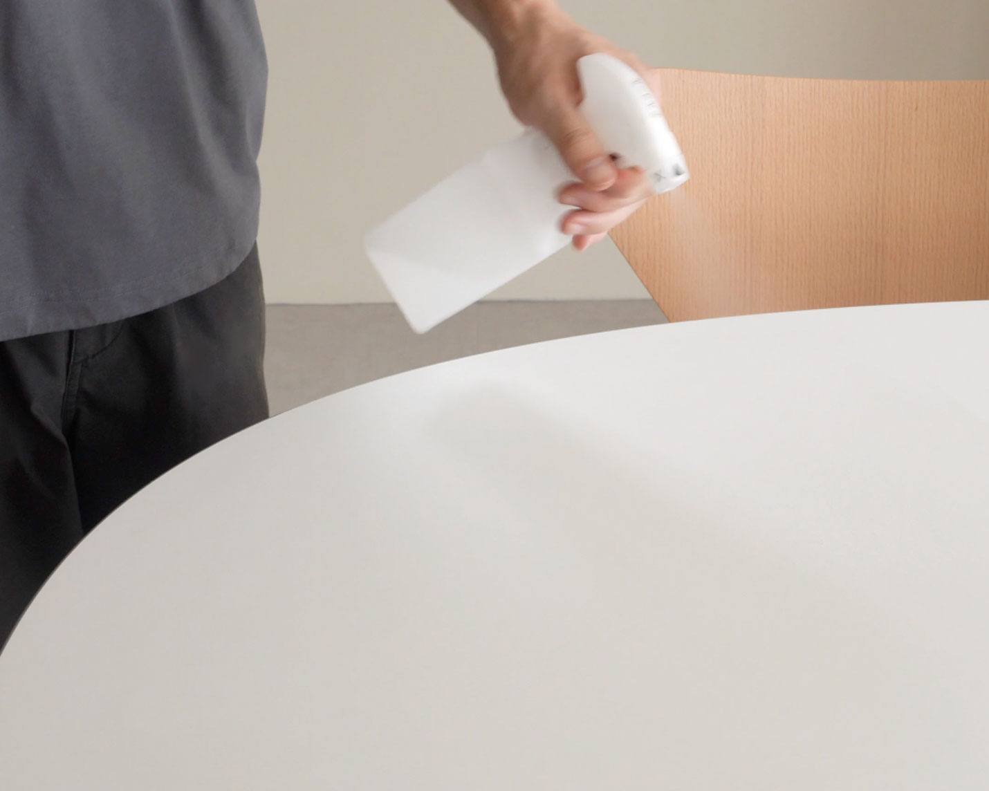 汚れにも強い仕上げ