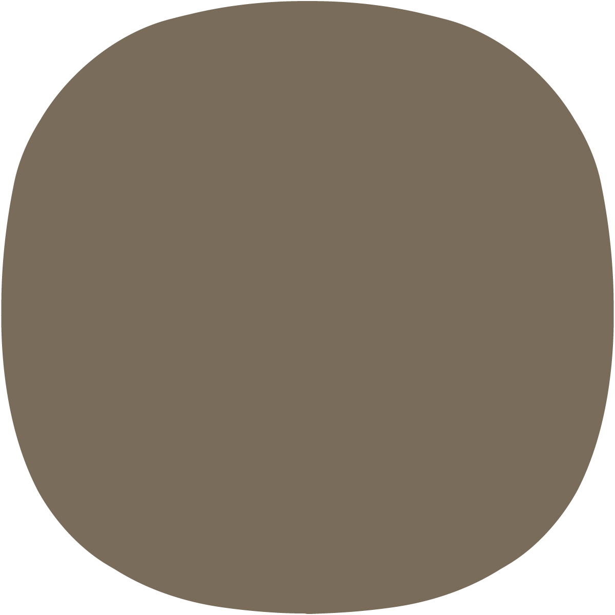 フリッツ・ハンセン（FRITZ HANSEN）スーパー円テーブル楕円テーブルのフェニックスラミネート天板ブラウンオッタワ