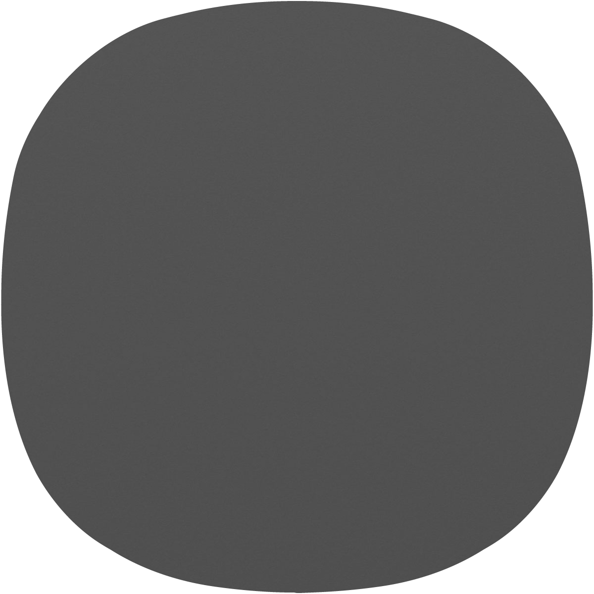 フリッツ・ハンセン（FRITZ HANSEN）スーパー円テーブル楕円テーブルのフェニックスラミネート天板グレーブローモ