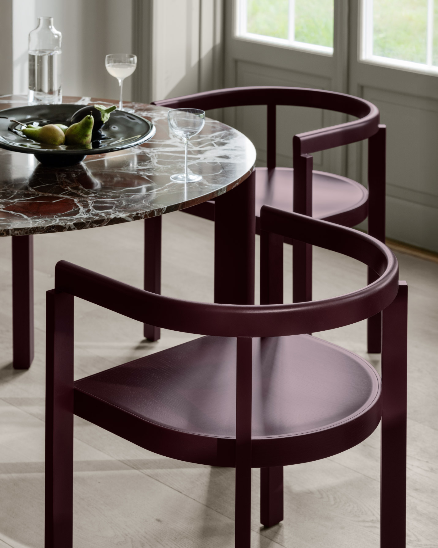 FRITZ HANSEN（フリッツ・ハンセン）AFTER（アフター）ダイニングチェア カラードアッシュ