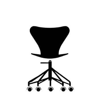 フリッツ・ハンセン（FRITZ HANSEN）キャスターチェア