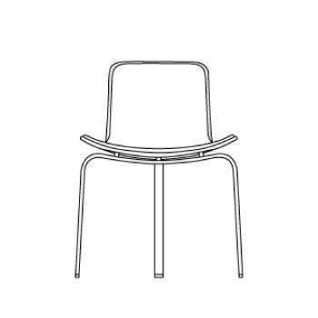 フリッツ・ハンセン（FRITZ HANSEN）ポール・ケアホルム ダイニングチェア