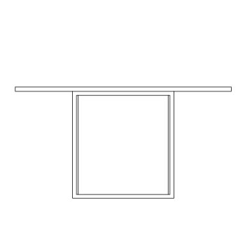 フリッツ・ハンセン（FRITZ HANSEN）ポール・ケアホルム ダイニングテーブル