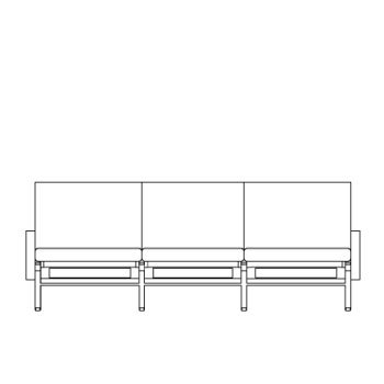 フリッツ・ハンセン（FRITZ HANSEN）ポール・ケアホルム ソファ・デイベッド