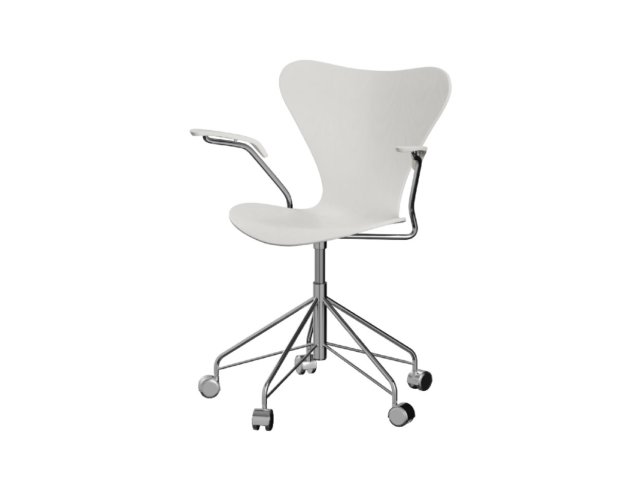 フリッツ・ハンセン（FRITZ HANSEN）セブンチェア キャスターチェア（アーム付）