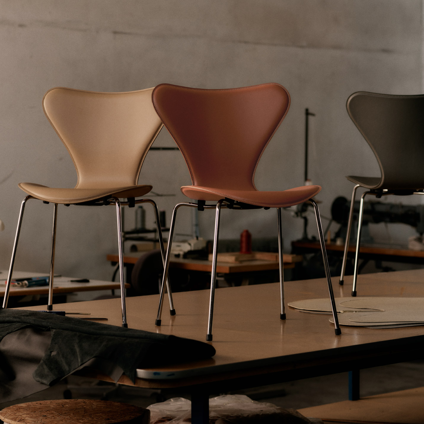 フリッツ・ハンセン（FRITZ HANSEN）-セブンチェア テーラードエディション