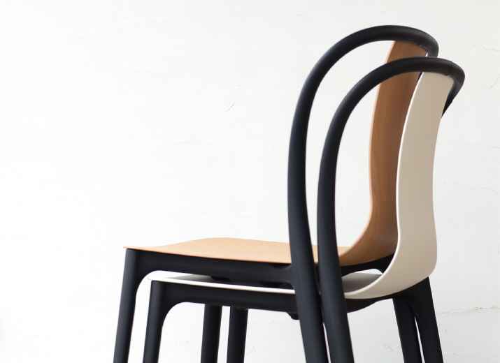 vitra belleville chair（ベルヴィルチェア） イームズDCMと合わせて