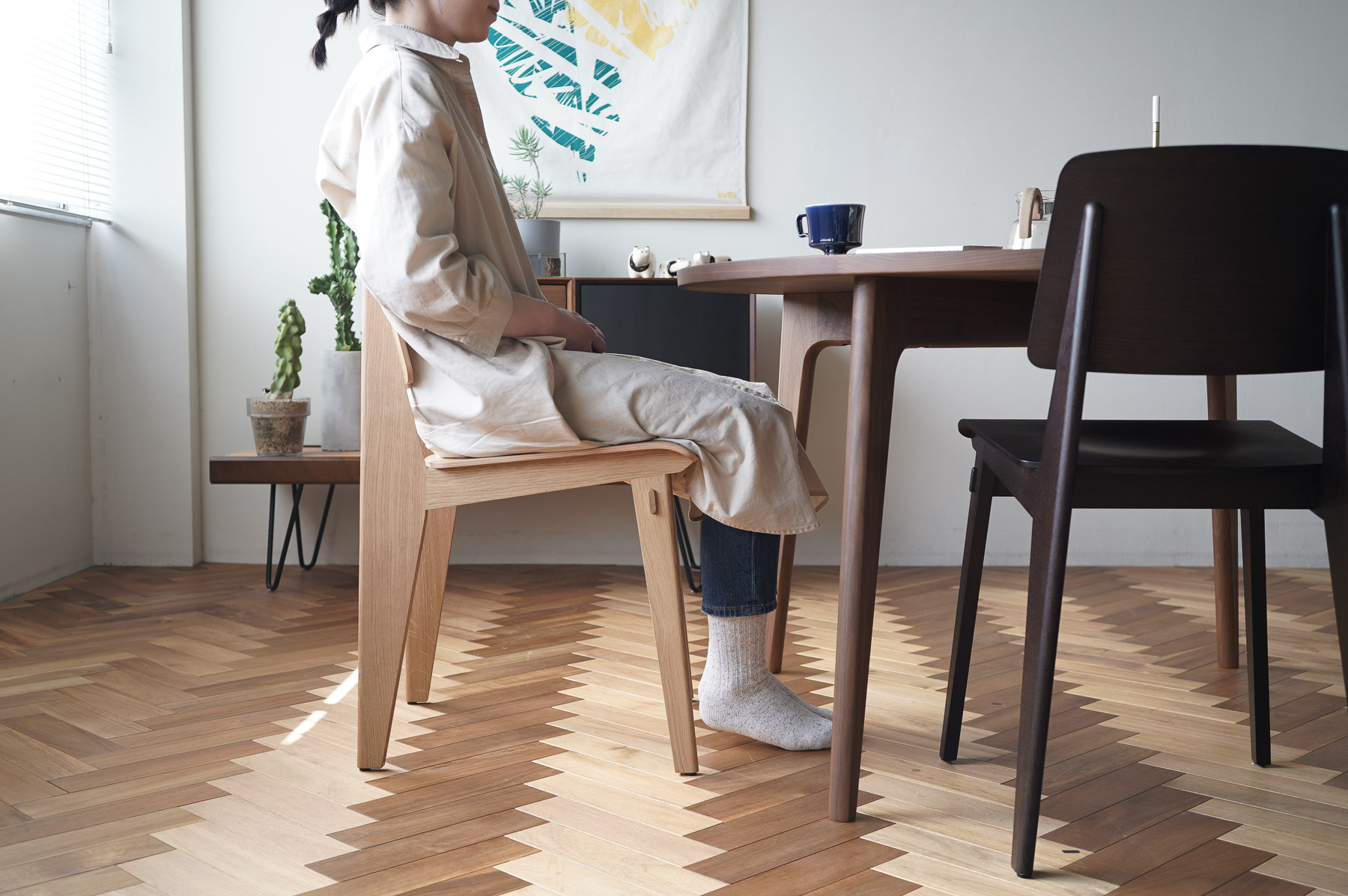 vitra シェーズトゥボワ座面高の違い