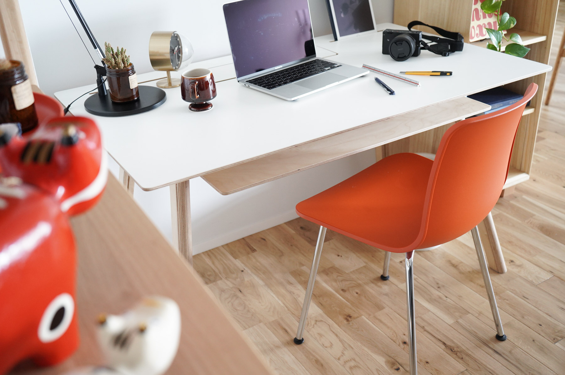 HALチューブでデスクワーク