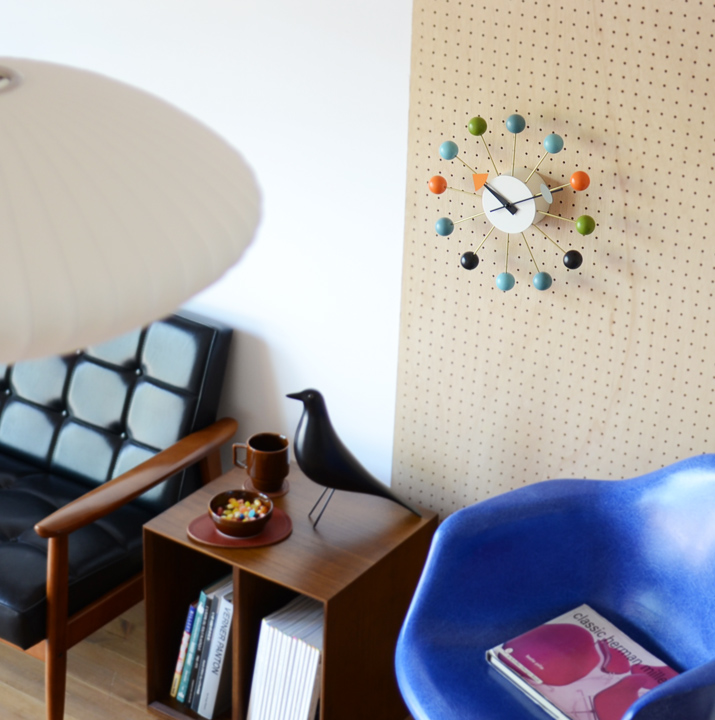 ボールクロックがある暮らし