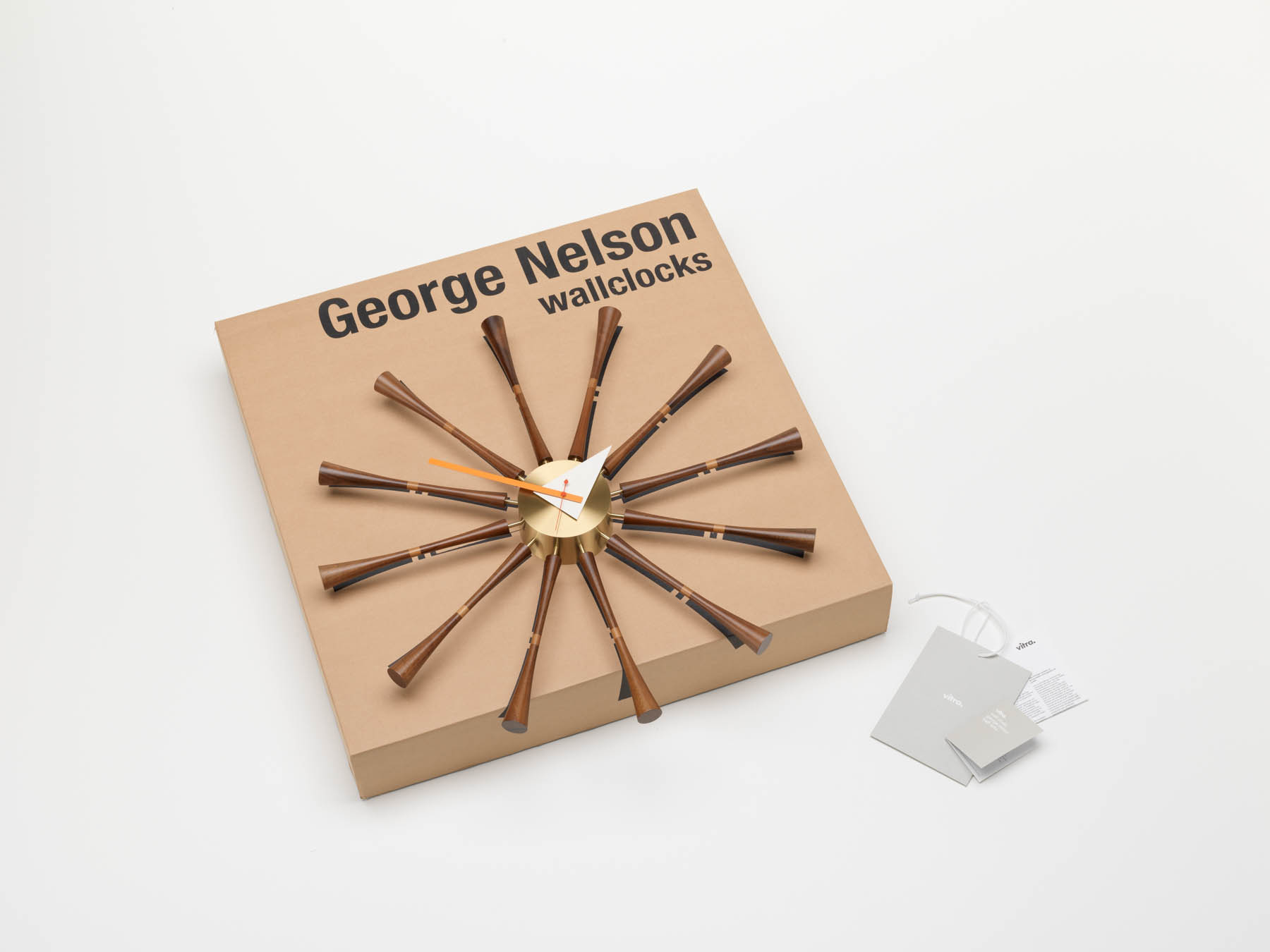 vitraスピンドルクロック