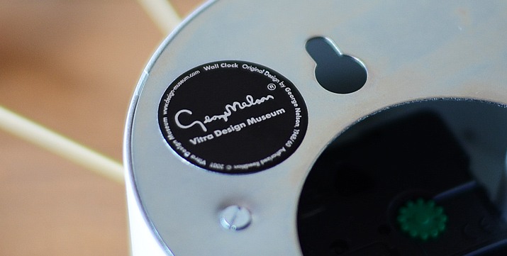 ヴィトラ（vitra）ネルソンクロックの本物を種有すると言うこと