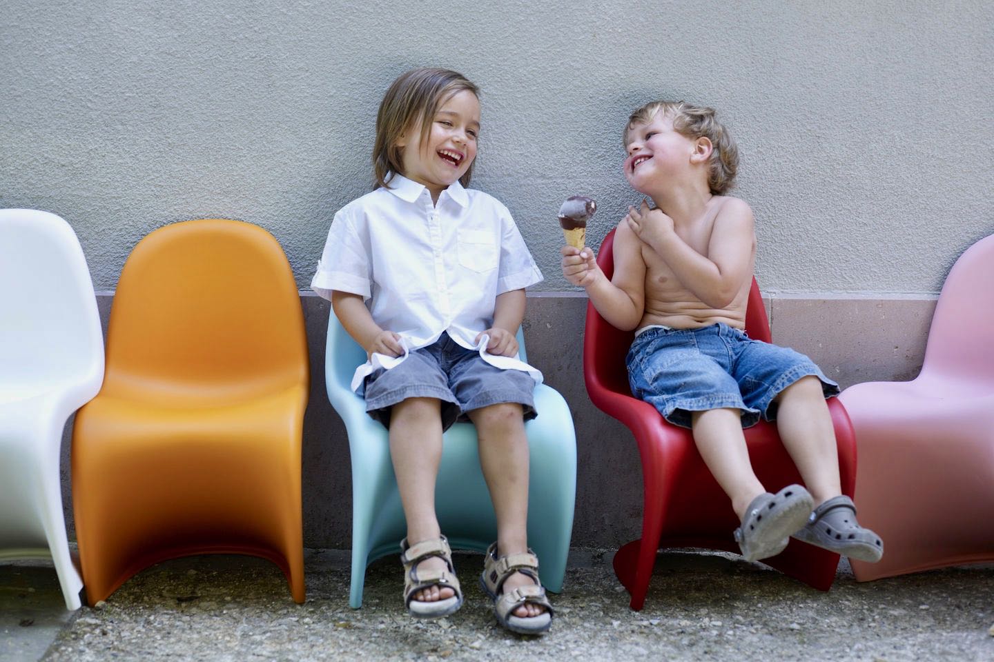 パントンジュニアを外で使う